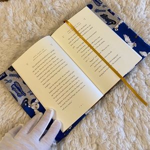 HANDMADE Hedwig book cover- Harry Potter theme